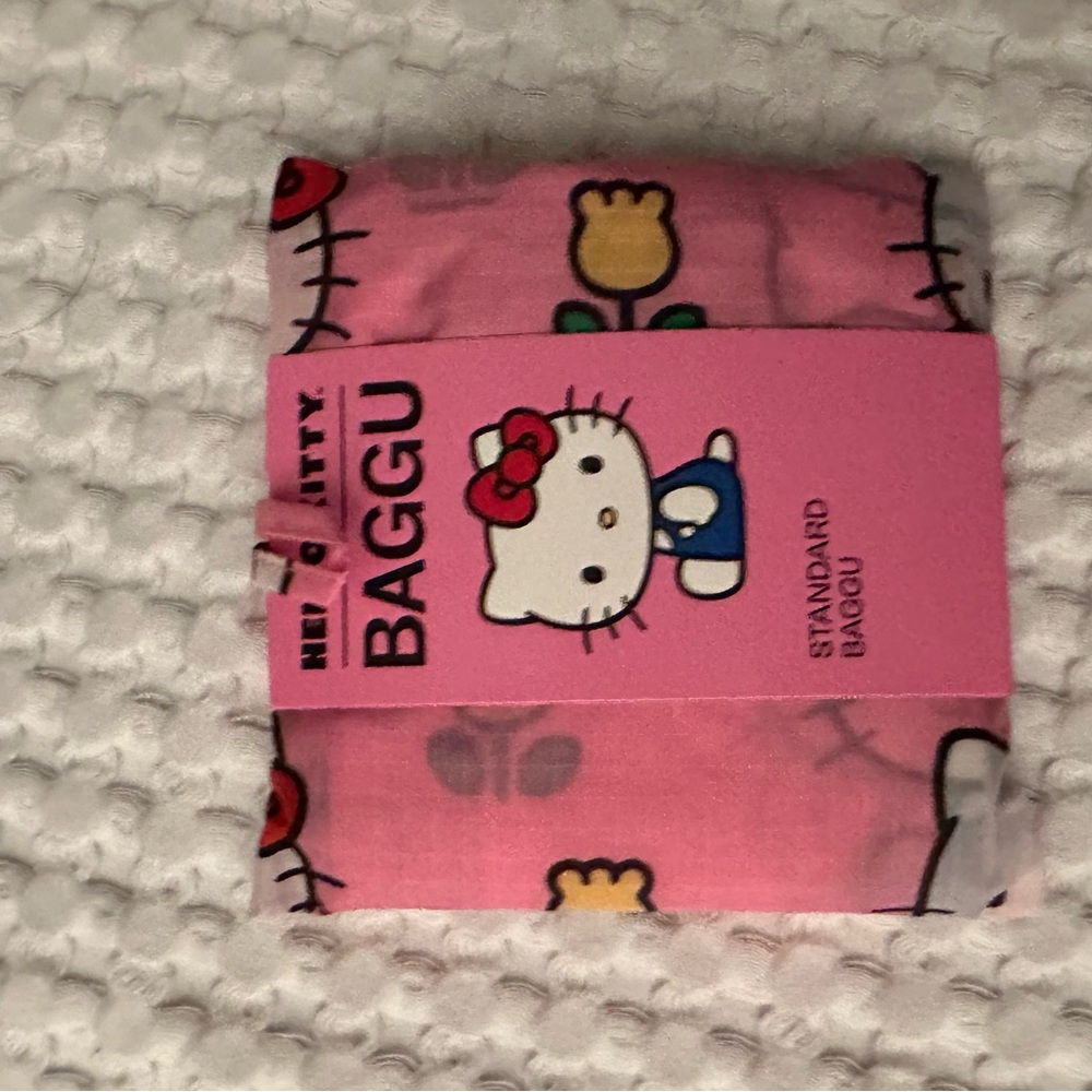 BAGGU Hello Kitty Pink Reusable Bag